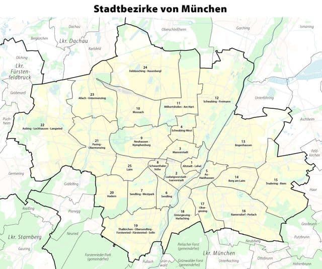 Stadtplan München