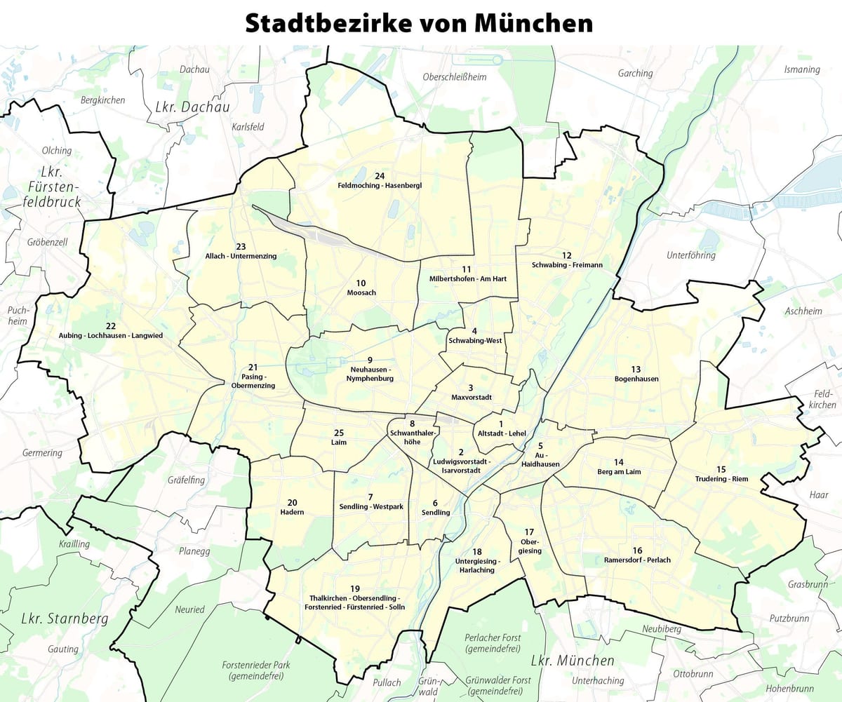Stadtplan München